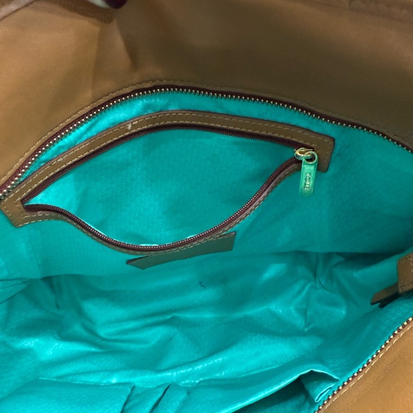 TOUS Kaos Icon large beige tote bag in canvas with leather - Picture 6 of 8